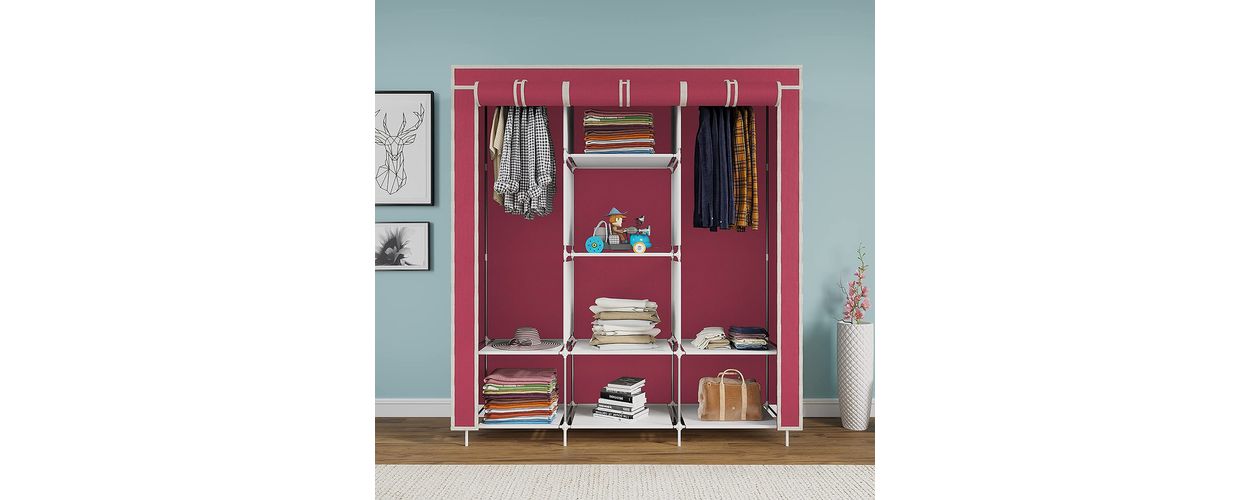 Clothing storage ideas for small bedrooms in the United States