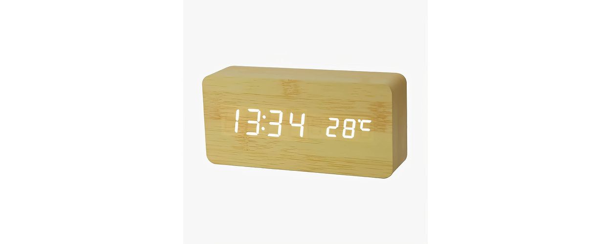 Best wooden digital alarm clock in the United State